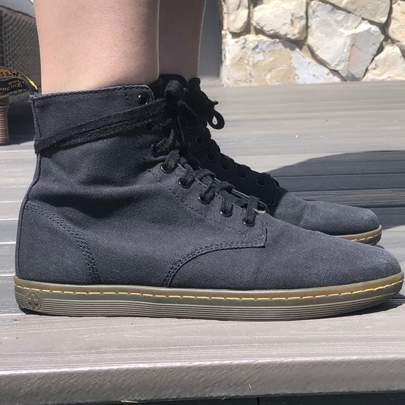 doc martens canvas high tops